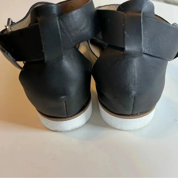 Sofft Womens Mirabelle Black Leather Sandal Size 9.5 GUC - Picture 6 of 7